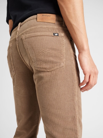 MUSTANG Regular Jeans 'TRAMPER' in Brown