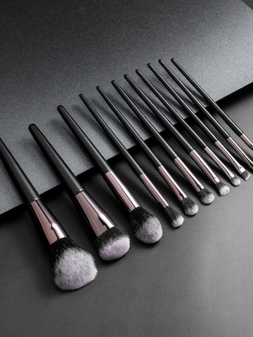 Set di gioielli 'Panther Makeup Brush Set' di Technique Pro in nero