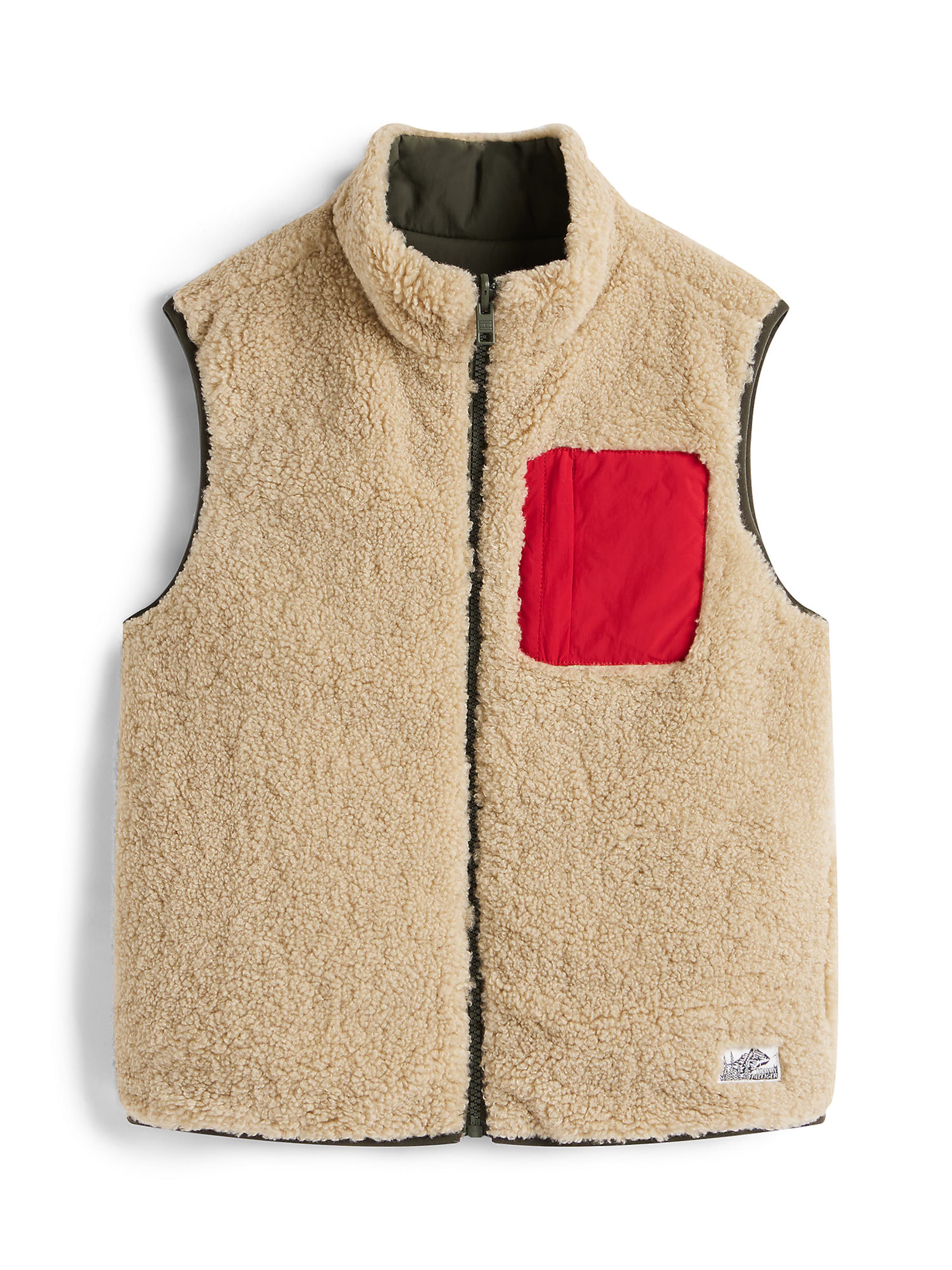 TOMMY HILFIGER Bodywarmer in Beige: voorkant