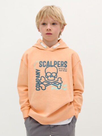 Scalpers Sweatshirt 'Stroke' i orange