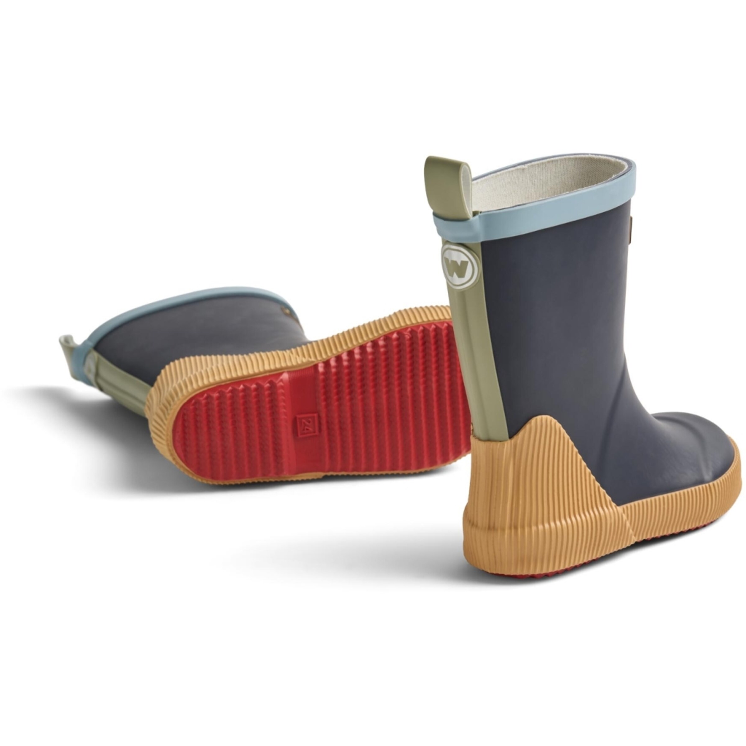 WHEAT Rubber boot in Blue