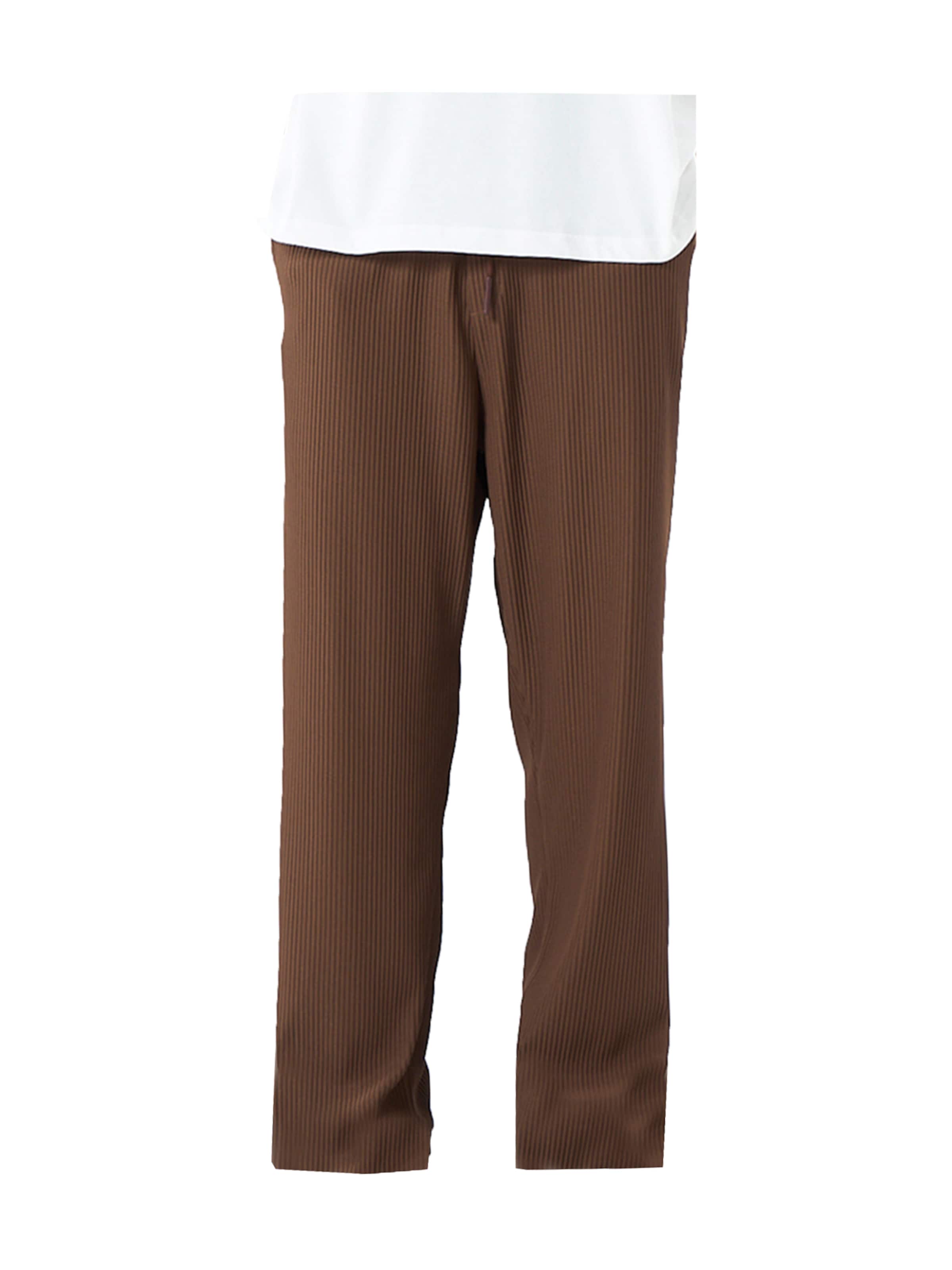 VAMOS CLO Штаны в Коричневый: спереди