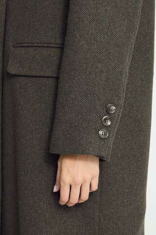 ICHI Between-seasons coat 'FOCOLA' in Brown