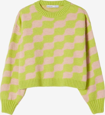 Bershka Pullover in Grün: predná strana