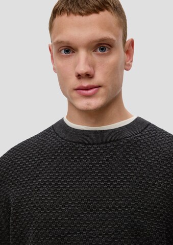 Pull-over QS en noir