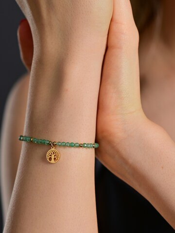 Akzent Bracelet 'Faye' in Green: front