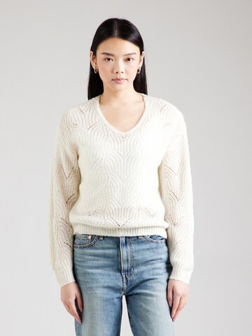 JDY Trui 'JDYBADUT' in Beige: voorkant