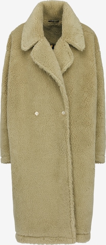 Magdeburg Los Angeles Átmeneti kabátok 'TEDDY COAT' - zöld: elől