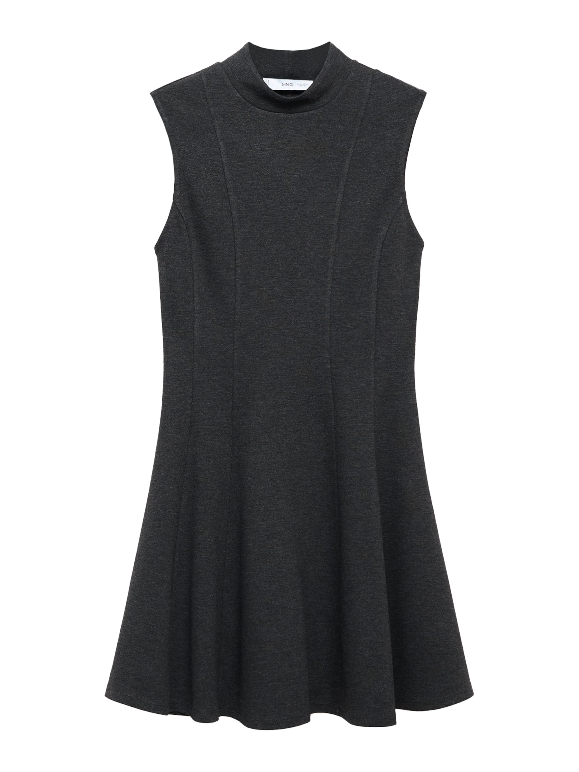 MANGO Рокля 'DENVER' в сиво: отпред