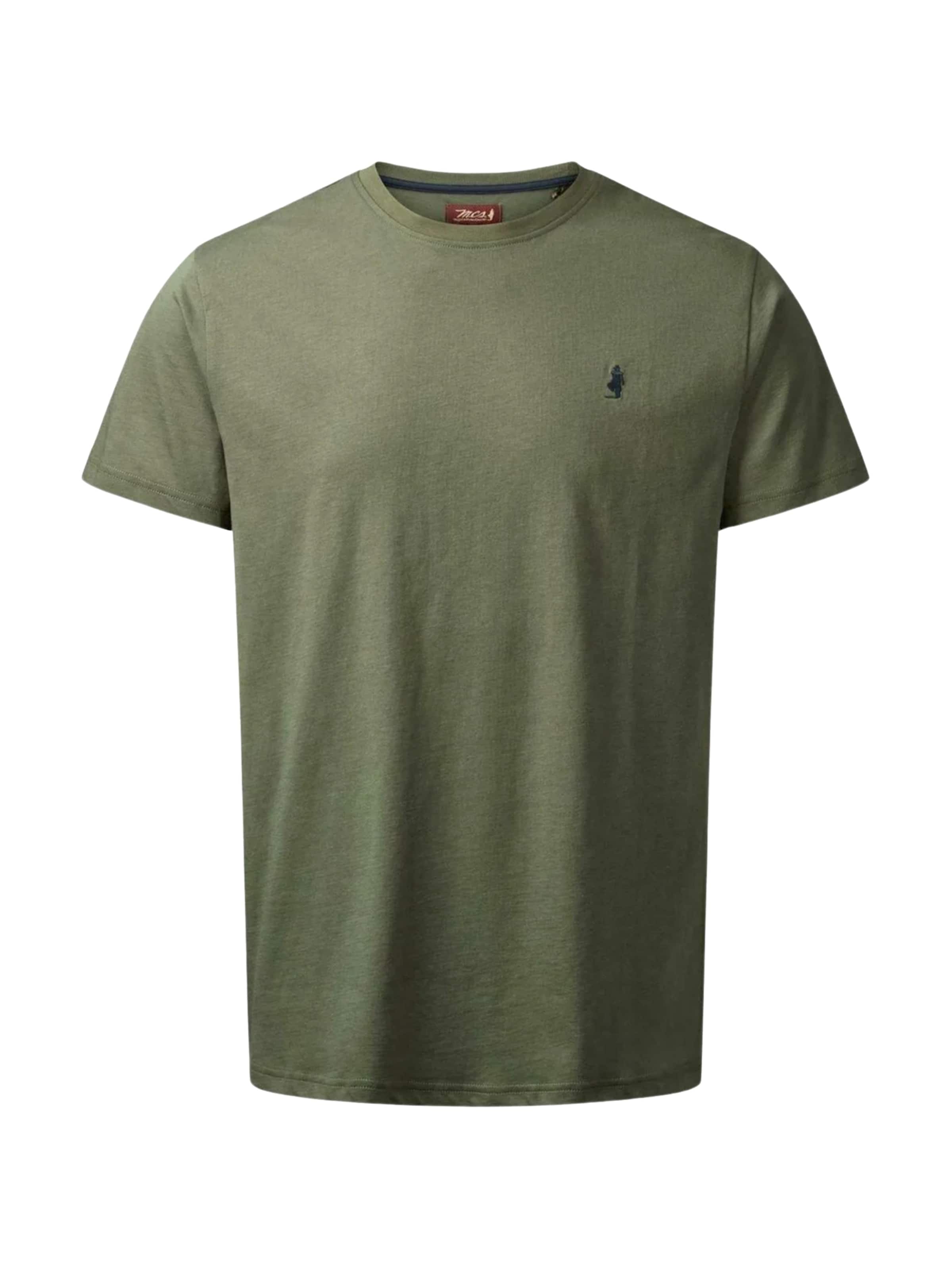 Coupe regular T-Shirt 'Texas' MCS en gris : devant