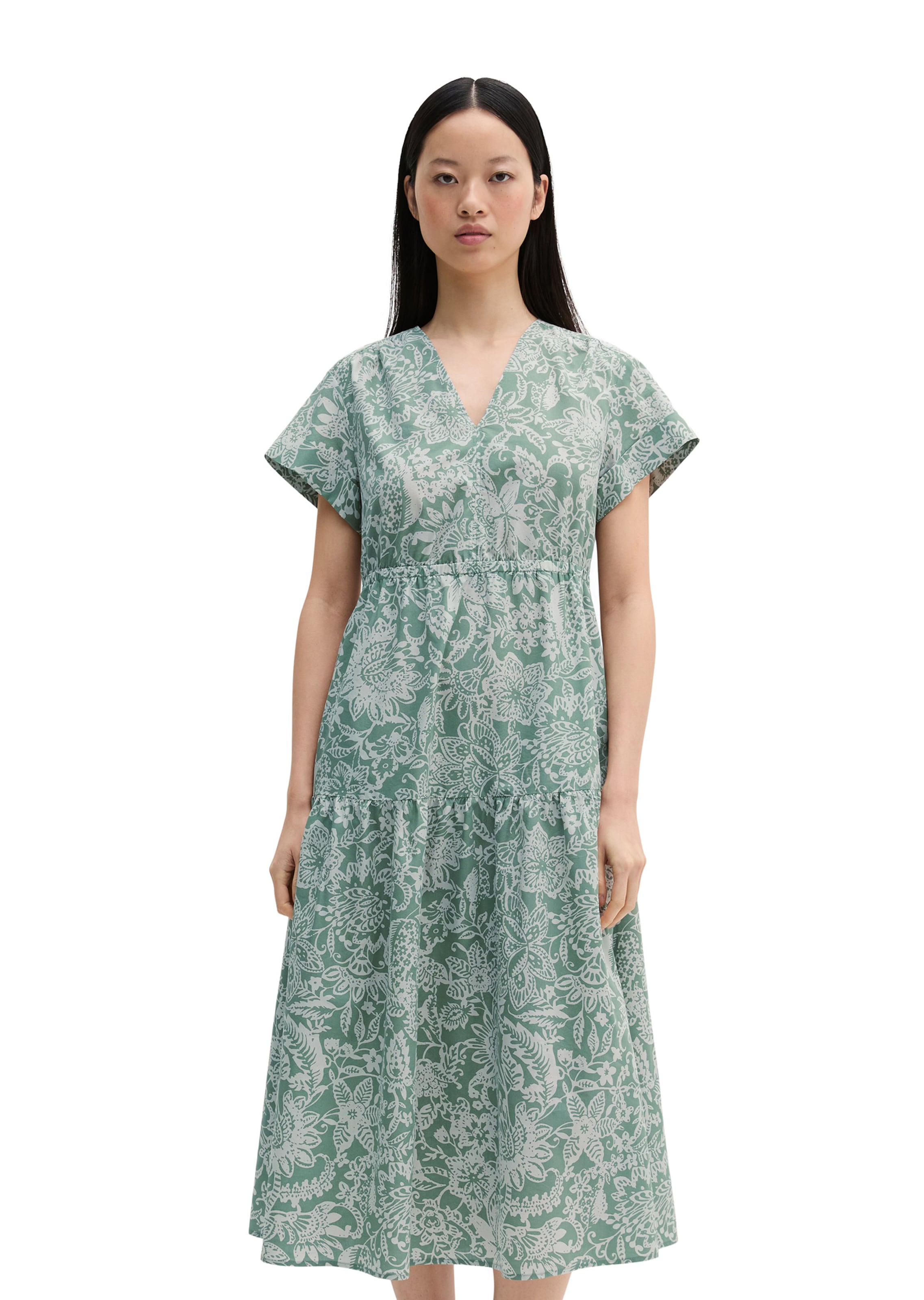 Marc O'Polo Kleid in Grün: Vorderseite