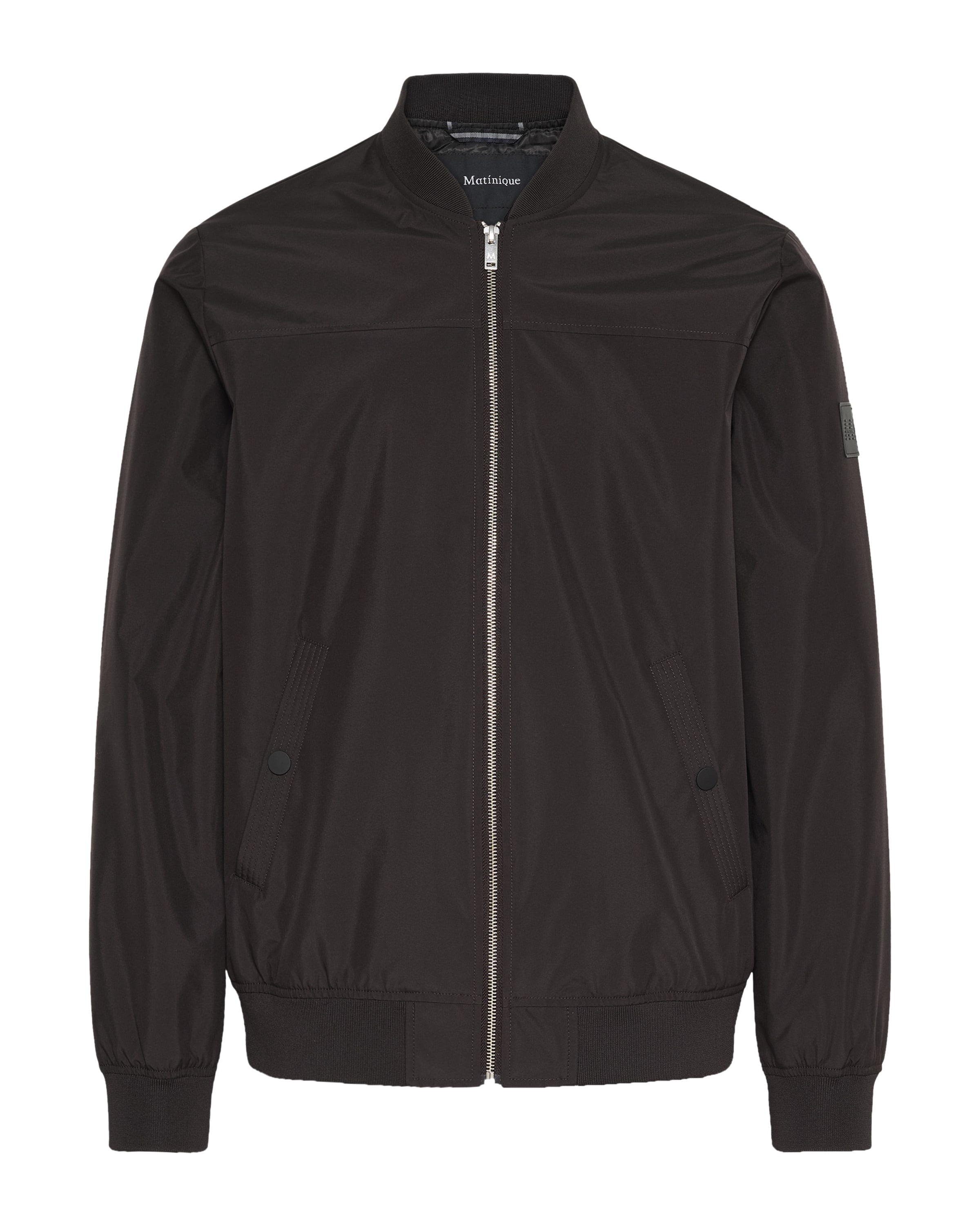 Veste mi-saison 'Clay' Matinique en noir : devant