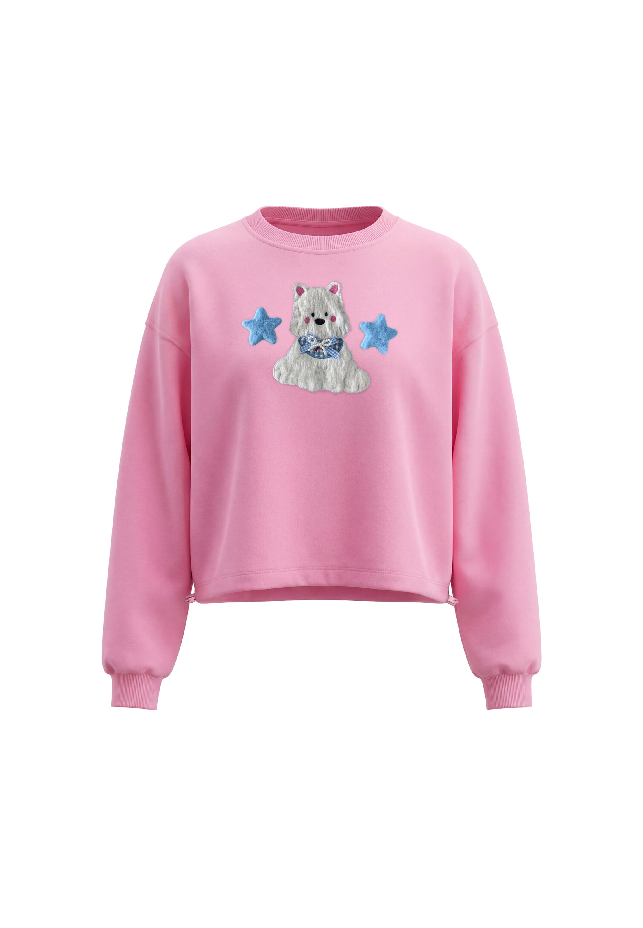 Sweat-shirt MYMO en rose : devant