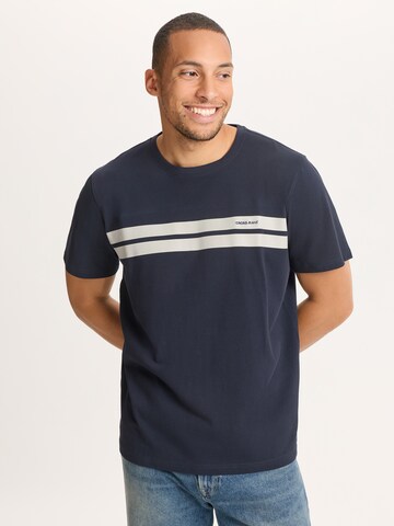 CROSS JEANS T-Shirt in Blau: Vorderseite