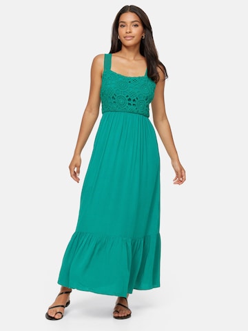 Orsay Summer Dress in Green: front