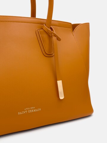 Cabas 'LEVALLOIS' Ateliers Saint Germain en marron