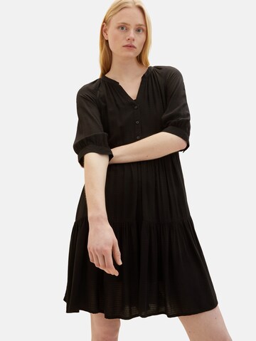 TOM TAILOR Dress in Black