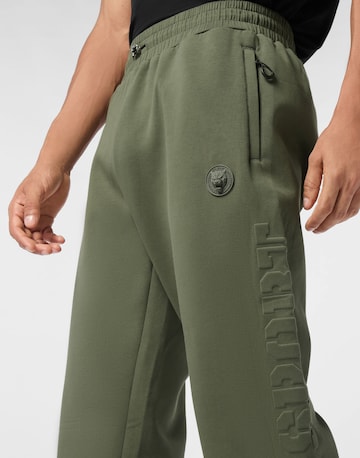 Tapered Pantaloni di Plein Sport in verde