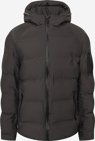 TRIBECA NEW YORK Winter Jacket in Green: front