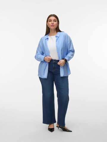 Vero Moda Curve Blouse 'VMCKAJA' in Blue