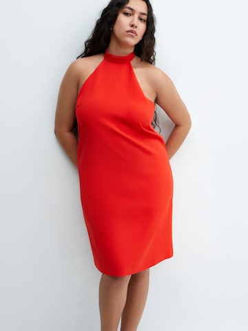 Robe 'BOBIET' MANGO en rouge : devant