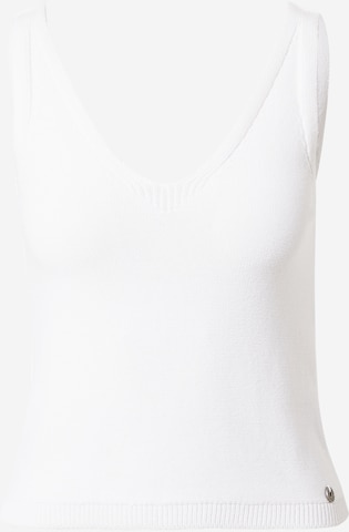 Superdry Knitted top in White: front