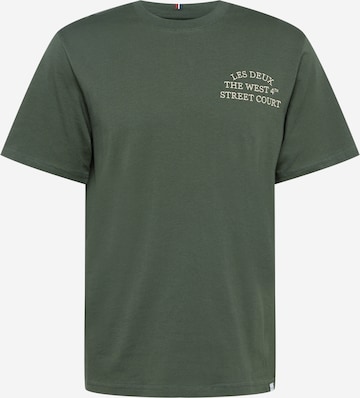 Les Deux Shirt in Green: front