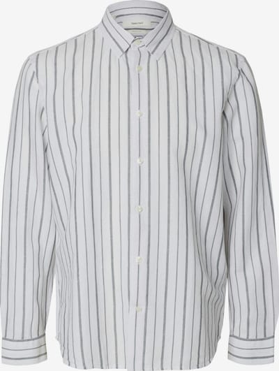 Marškiniai 'SLHCLAY' iš SELECTED, spalva – pilka / balta, Prekių apžvalga