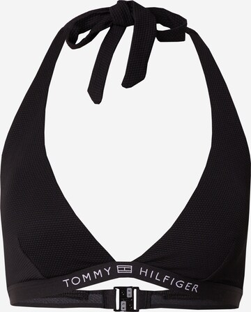 Hauts de bikini Tommy Hilfiger Underwear en noir : devant