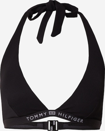 Tommy Hilfiger Underwear Triangel Bikinitop in Schwarz: predná strana