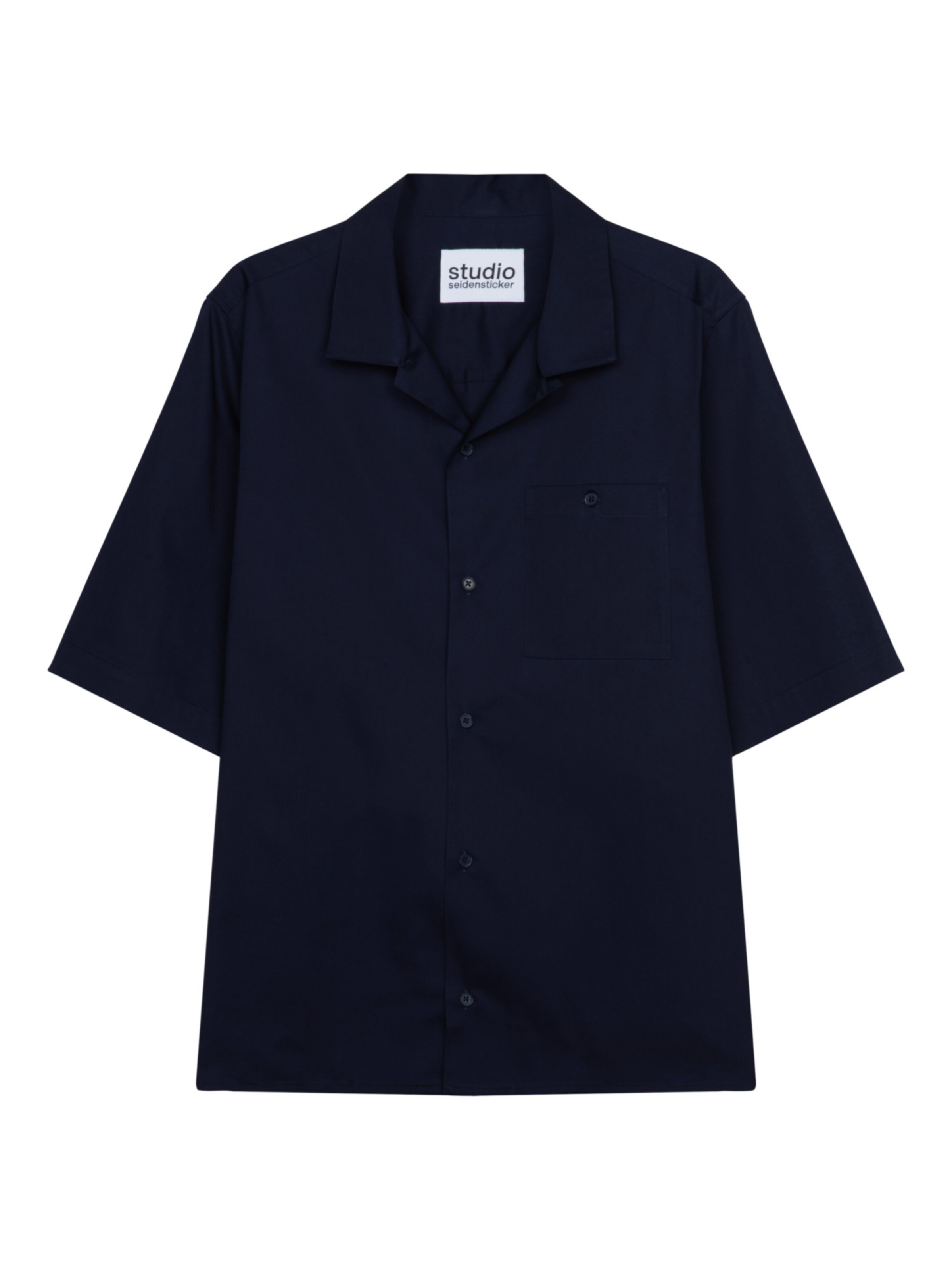 Studio Seidensticker Regular fit Button Up Shirt 'Studio' in Blue: front