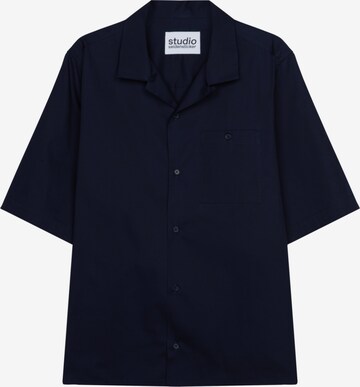 Studio Seidensticker Regular fit Button Up Shirt 'Studio' in Blue: front