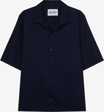 Studio Seidensticker Button Up Shirt 'Studio' in Blue: front