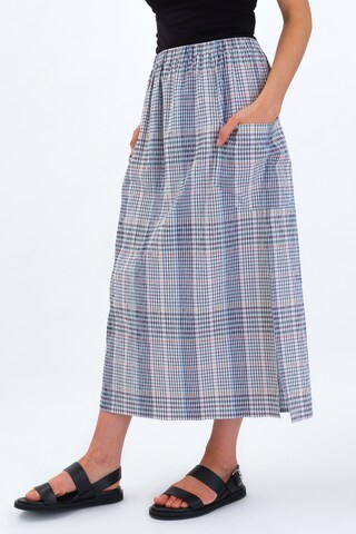 Aligne Skirt 'Fanna' in Blue: front