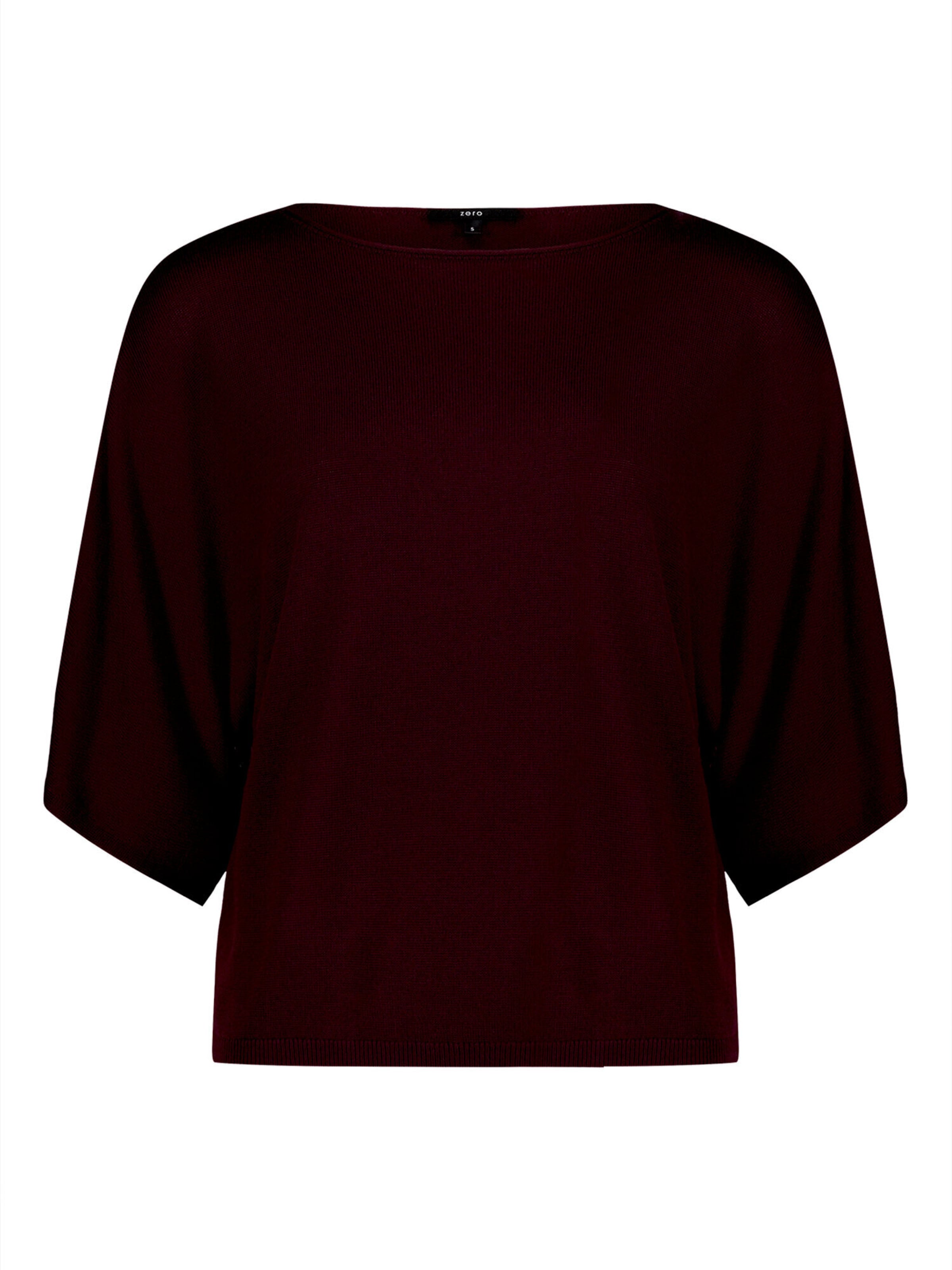zero Sweater in Red: front