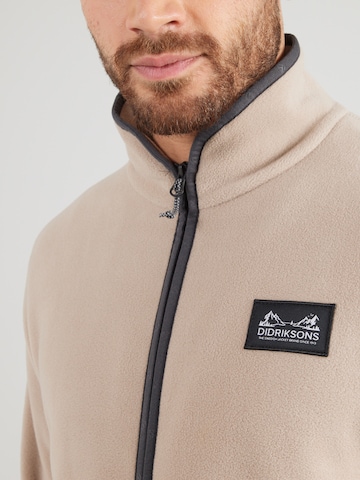 Didriksons Toiminnallinen fleecetakki värissä beige