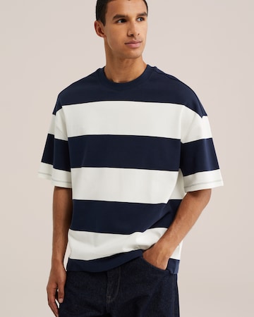 WE Fashion Shirt in Blue: front