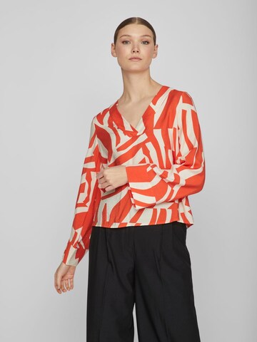 VILA Blouse 'DOGMA' in Rood: voorkant