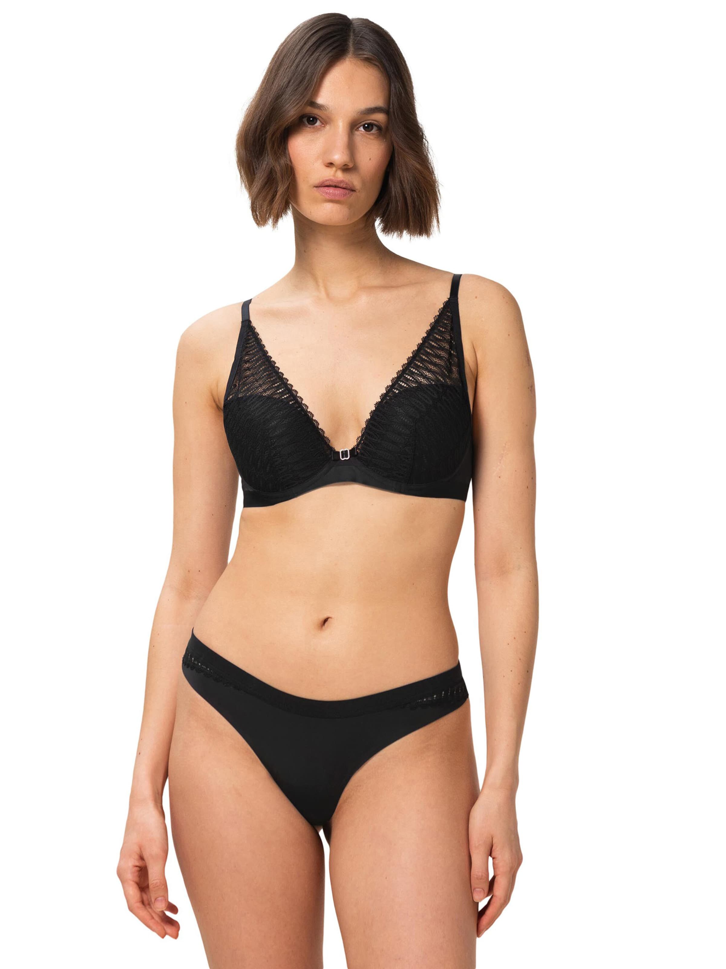 TRIUMPH T-shirt Bra ' Aura Spotlight ' in Black