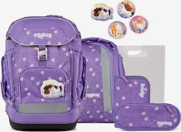 ergobag Backpack 'Pack Schulrucksack' in Purple: front
