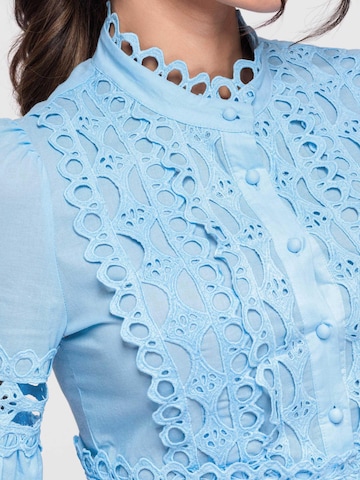Camicia da donna di Ombre in blu