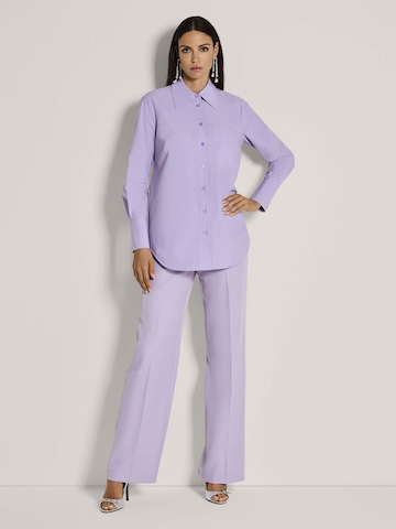 Chemisier MADELEINE en violet