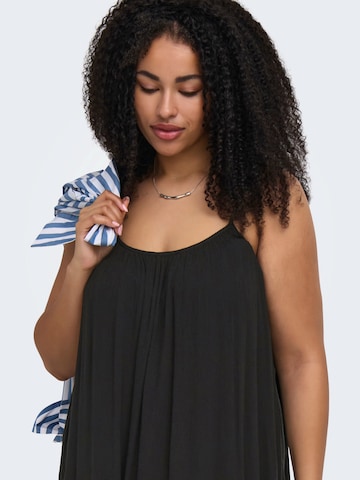 Robe d’été 'CARCHIARA' ONLY Carmakoma en noir