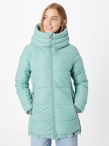 Fli Papigu Winter jacket 'Get the Stones' in Green: front