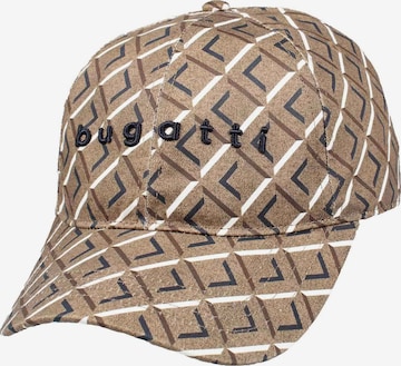 bugatti Basecap in Braun: Vorderseite