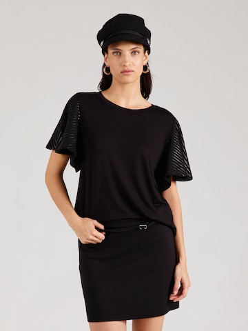 COMMA Koszulka w kolorze czarny: przód