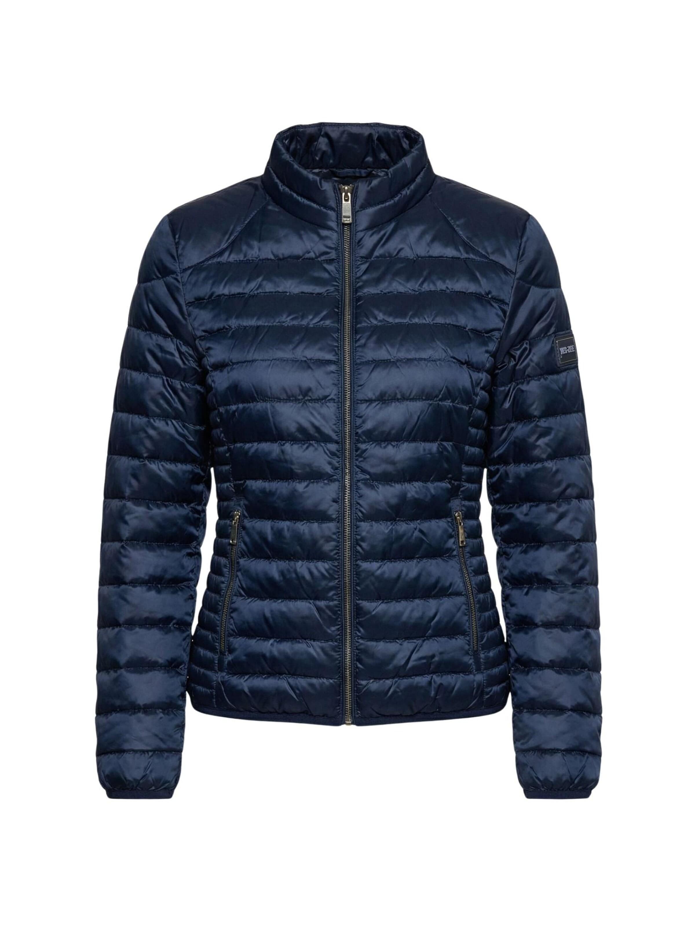 Yes Zee Between-season jacket 'YES ZEE GIUBBINO YES ZEE TRAPUNTATO GIUBBINO' in Blue: front