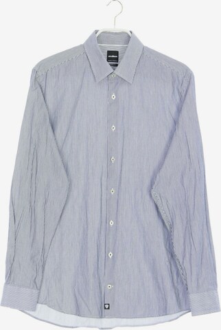 STRELLSON Button Up Shirt in L in Blue: front