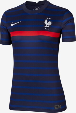 NIKE - Camiseta de fútbol en azul: frente