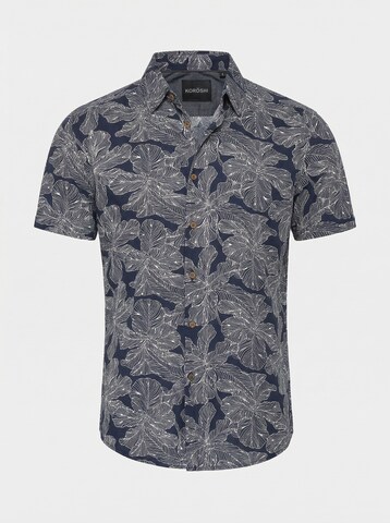 KOROSHI - Ajuste regular Camisa en azul